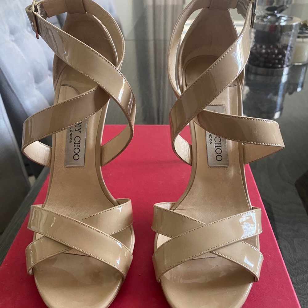 Jimmy Choo strappy heels